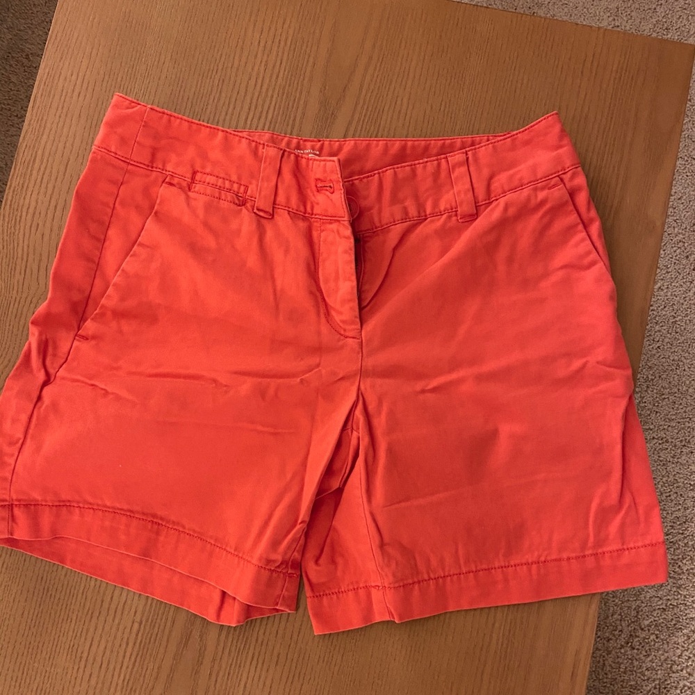 Salmon Loft 6” Chino Shorts